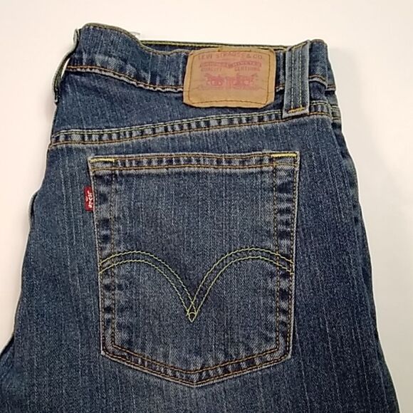 Vintage 80s Levi’s Low Slough Cuff  509 Women's Jeans Size 11 M Unisex - Picture 2 of 12